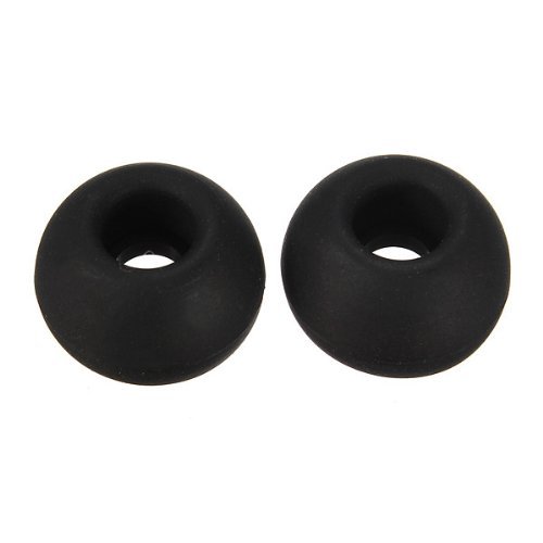 M Size Bullet shape Earphone Silicone Sleeve For iPhone Smartphone Color Transparent