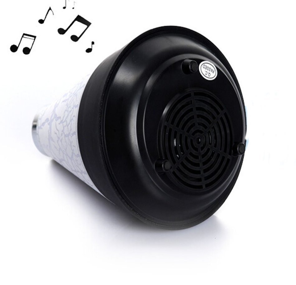 T12 Stereo Bluetooth Smart LED Light Speaker Wireless Audio Speaker With TF Card Music Player Hand-free Call Speaker... N5