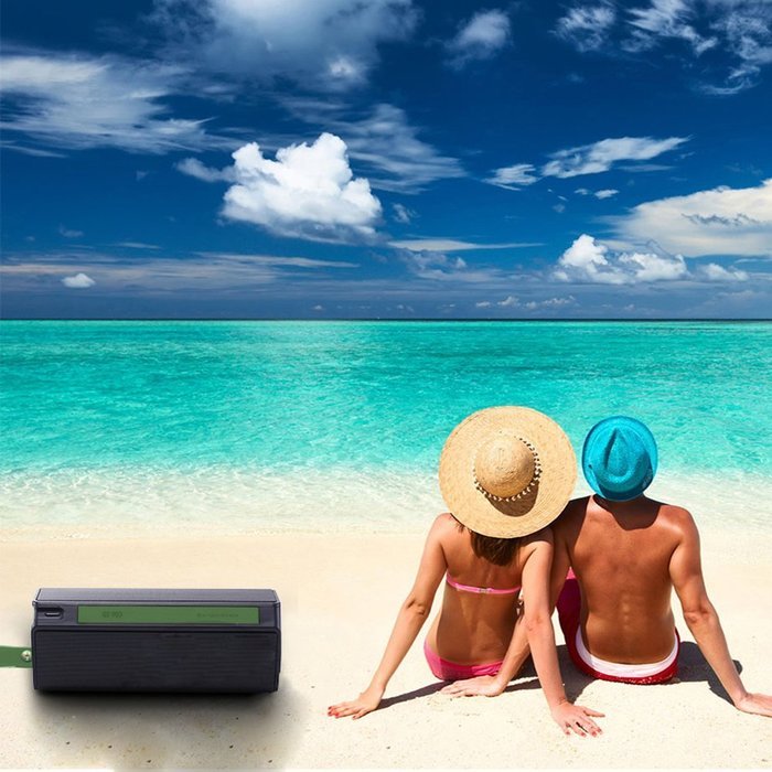 Protech Bluetooth Speaker Stereo Portable Dual Driver Speakerphone with EDR, 32-Foot(10M) Bluetooth Range & Built-in... N17