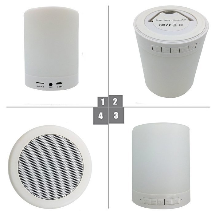 Protech Bluetooth Speaker Stereo Portable Dual Driver Speakerphone with EDR, 32-Foot(10M) Bluetooth Range & Built-in... N20