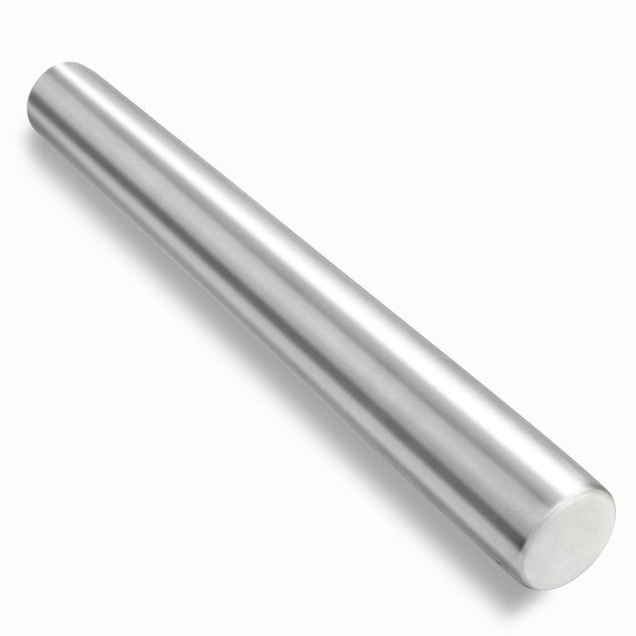 TedGem Stainless Steel Rolling Pin, Metal Rolling Pin for Bakers, Cookie & Pastry Dough