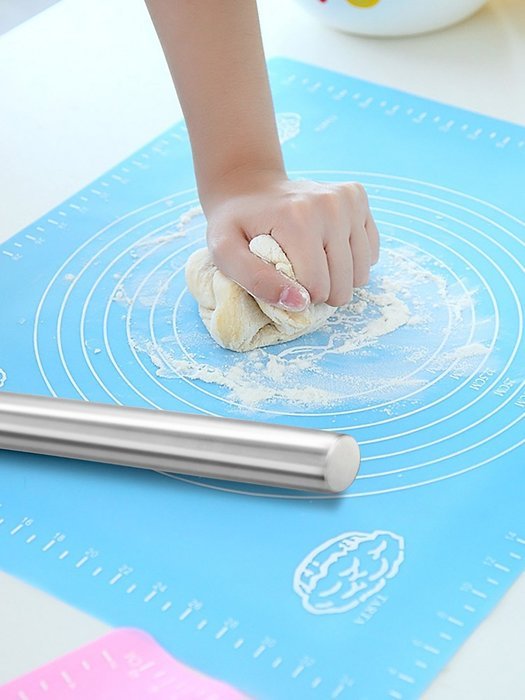 TedGem Stainless Steel Rolling Pin, Metal Rolling Pin for Bakers, Cookie & Pastry Dough N8