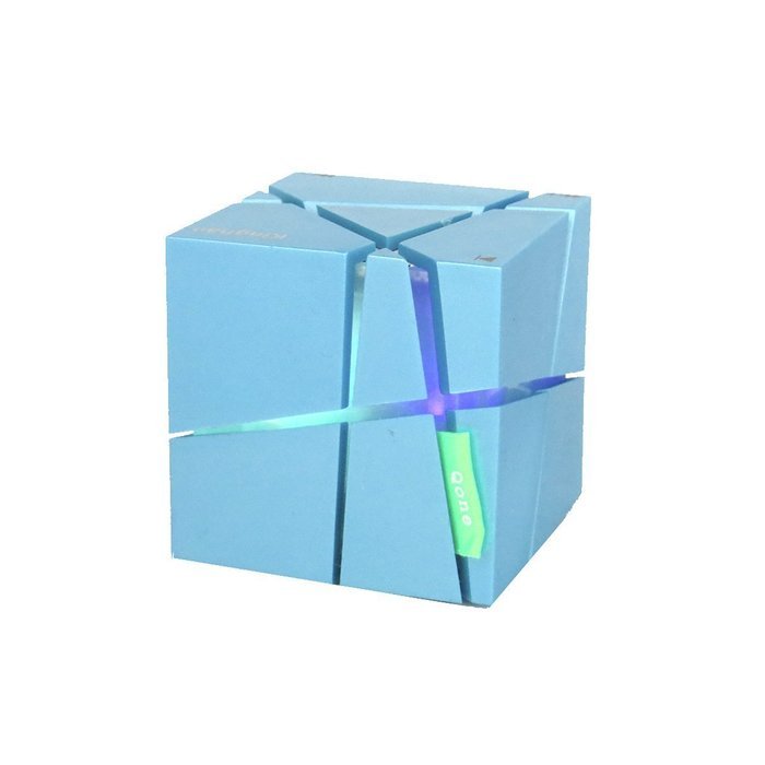 Apltch&reg; Qone Mini Portable LED Light Magic Cube Bluetooth Speakers CiDoss Bluetooth Hands free Wireless Speaker... N14