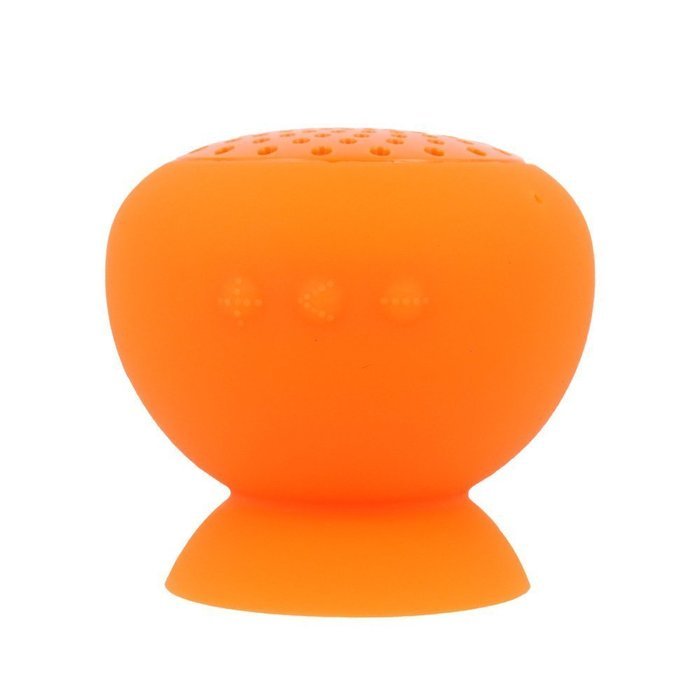 amtonseeshop Waterproof Mini Mushroom Wireless Bluetooth Speaker (Black) N7