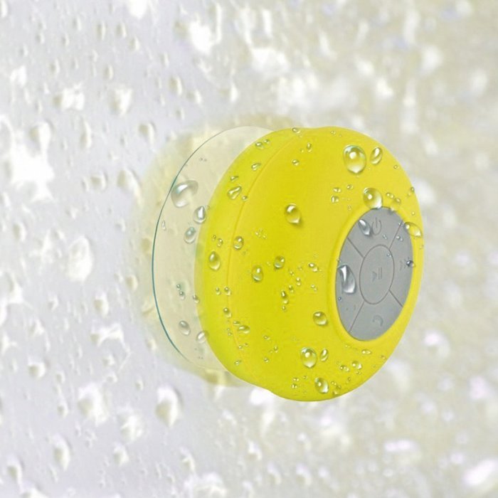 Wireless Waterproof Portable Bluetooth Shower Speaker, Handsfree Portable Speakerphone with Built-in Mic N2
