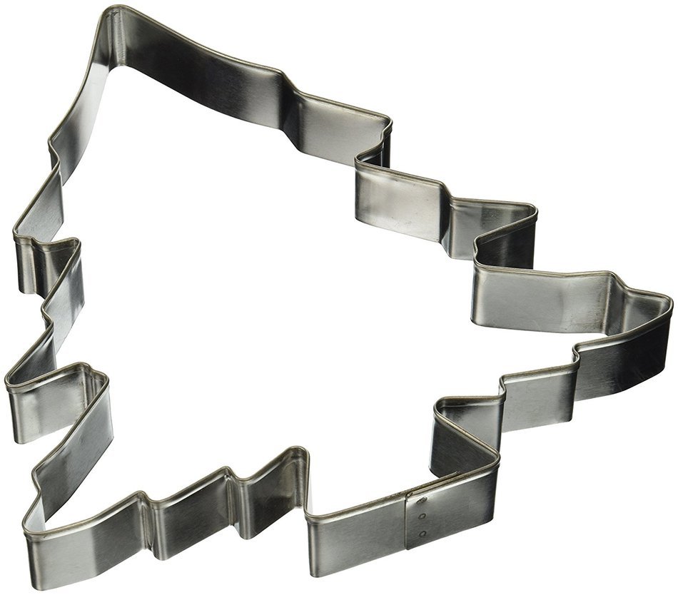 R & M International 5880 8-Inch Christmas Tree Cookie Cutter, X-Large