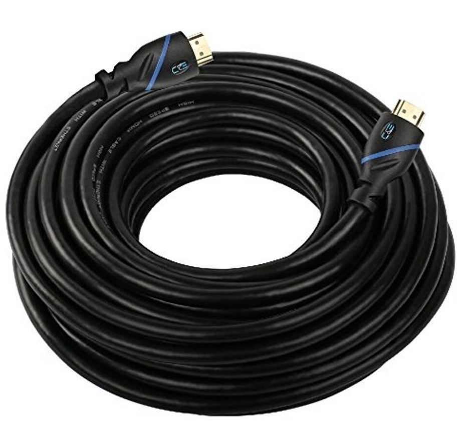 High-Speed HDMI Cable - 50 Feet, Supports Ethernet, 3D and Audio Return, UltraHD 4K Ready - Latest Specification... N17