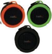 Enerplex Mini Portable Outdoor Speaker, Waterproof, Highly Portable, Beautiful Rugged Design, Bluetooth, Black N2