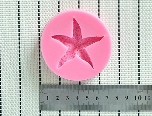 Martha Art Craft - Sugarcraft Decorating Kit High Quality Lovely Starfish Shower Party Fondant Molds Silicone... N4