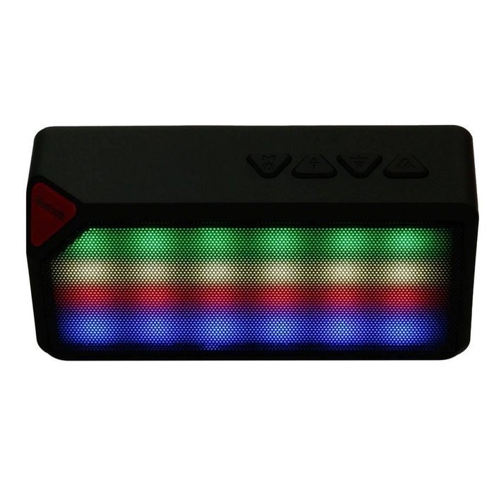 Bluetooth Speakers, M.Way X3S Hi-Fi Portable LED Speaker Wireless Bluetooth Stereo USB Charging TF FM With Mic...