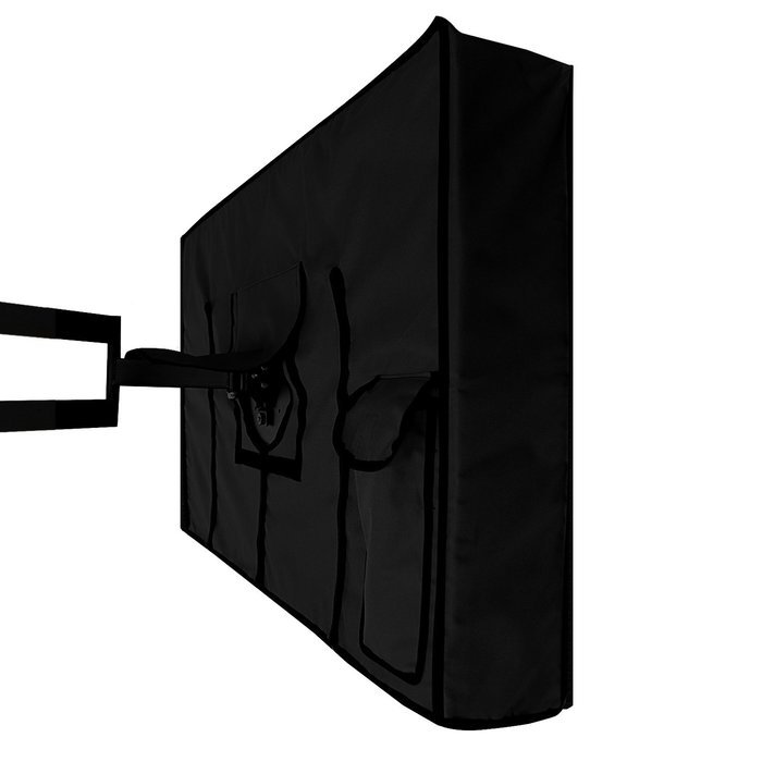 Outdoor TV Cover, Black Weatherproof Universal Protector for 40'' - 42'' LCD, LED, Plasma Television Sets - Compatible... N5