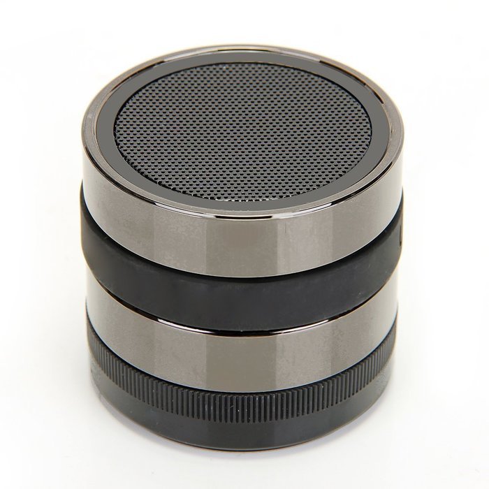 MEMTEQ Portable Bluetooth Handsfree Wireless Stereo Speaker FM For iphone Samsung (Grey)