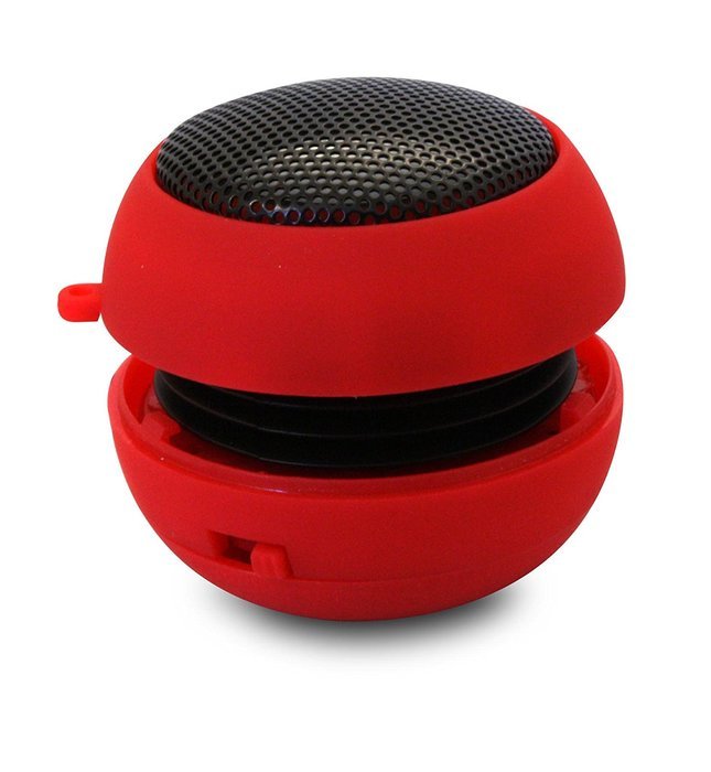 Digital Gadgets Pop-Up Mini Speaker (Red)