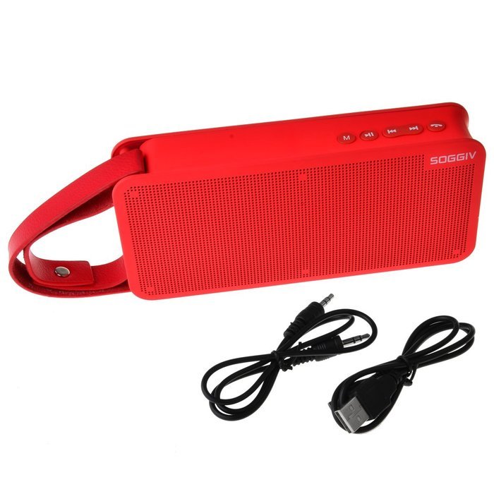 Bluetooth Speakers, Soggiv Outdoor Wireless Portable Speaker with Built