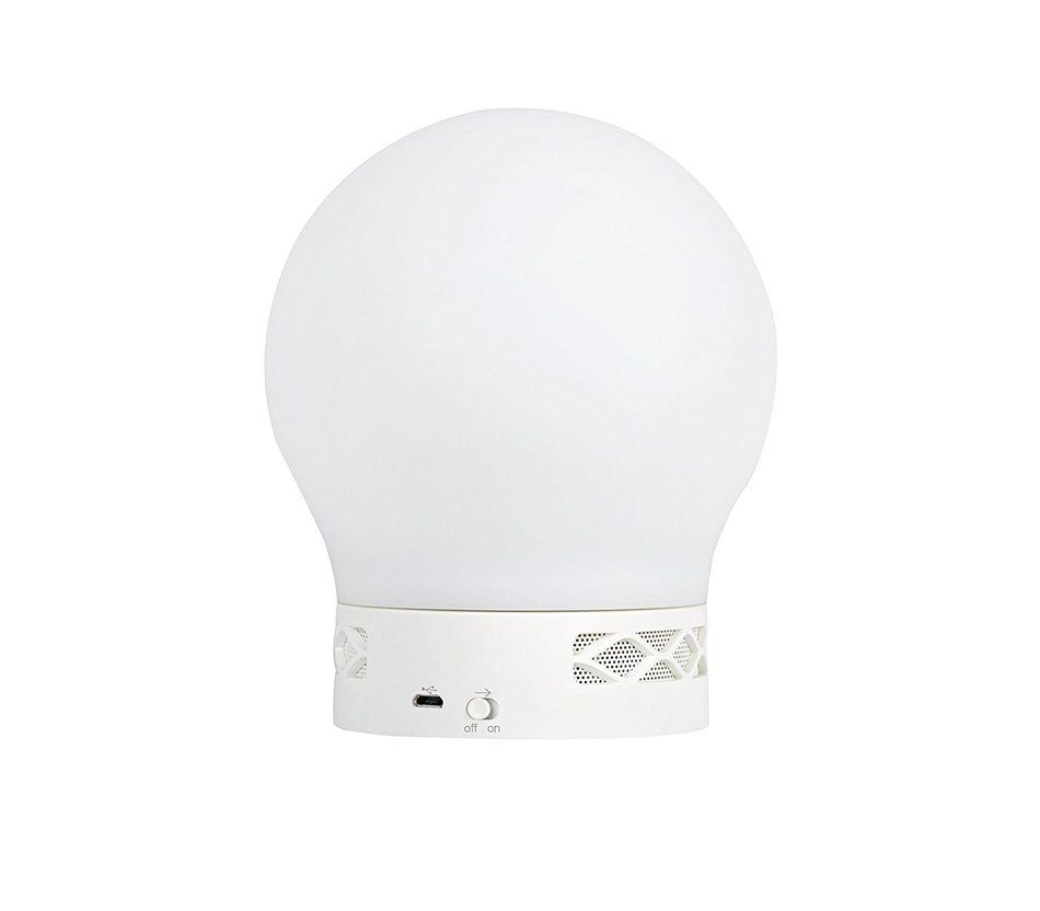 Pertie Multi-Colored LED Bulb w/ 2 Channel Bluetooth Speaker. 4 hrs of Light. Play Music , Phone Calls. Great...