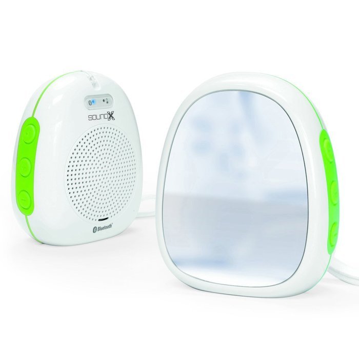 Singing Machine SMI436BT 1.5W Portable Bluetooth Audio Streaming for Smartphone, Computers and Tablets - White... N3