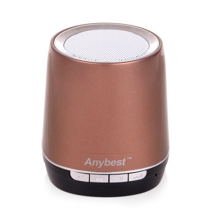 Anybest&reg; Classic Portable Wireless Bluetooth Speaker with with Built in Speakerphone five hours Rechargeable Battery... N10