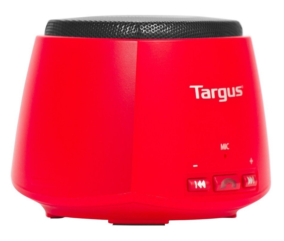 Targus Bluetooth Speaker w/ Microphone, Red (TA-22MBSP-red) N2