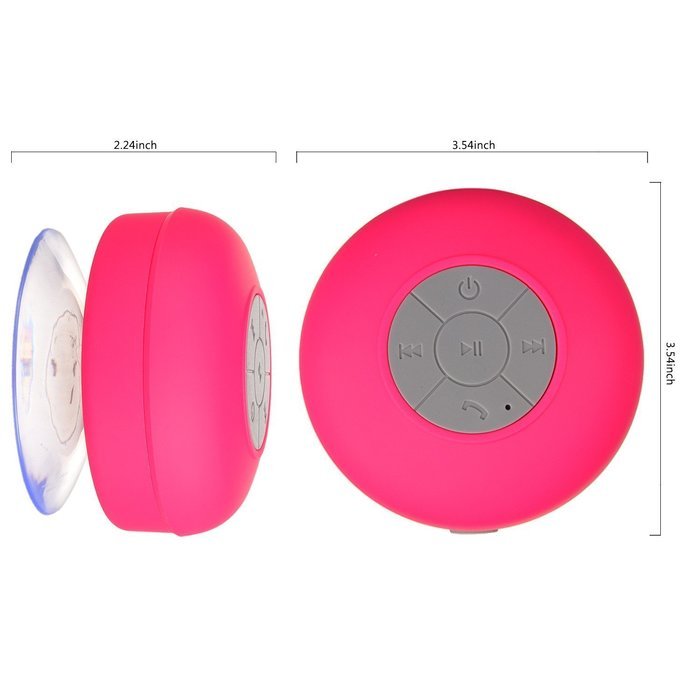 L.win Bluetooth Speaker, Waterproof Wireless Hand-free Shower Speaker Compatible with All Bluetooth Devices for... N15