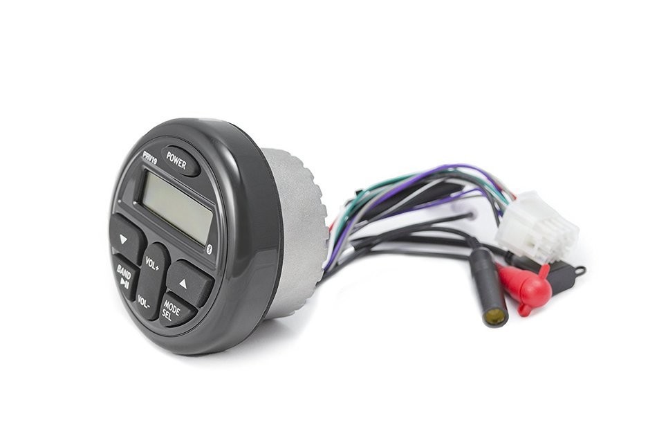 New Milennia PRV19 Bluetooth Marine Boat Yacht Gauge Style AM/FM 4 x 40W Stereo Player w/ Rear USB Input With... N4
