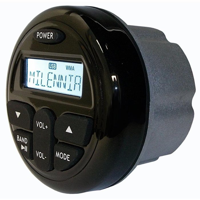New Milennia PRV19 Bluetooth Marine Boat Yacht Gauge Style AM/FM 4 x 40W Stereo Player w/ Rear USB Input With... N5