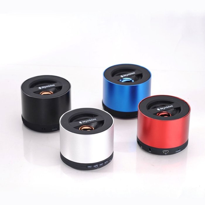 Wireless Bluetooth Speakers With Subwoofer B03 Mini Round Shape Hi-Fi Quality Sound Portable Speakers For HandsFree... N9