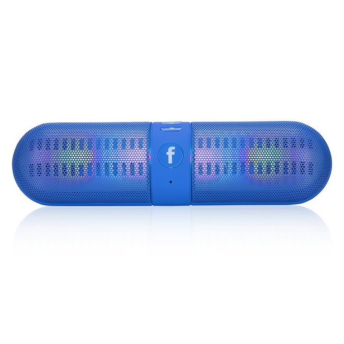 Youzee Portable Wireless Bluetooth Speaker LED Light Visual Display Mode Powerful Sound