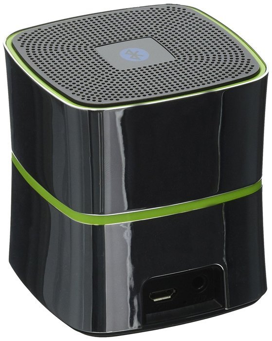 GearIt SoundCube Speaker, Compact Portable Bluetooth 4.0 Speaker with Built-in Mic and Speakerphone (Silver) N2