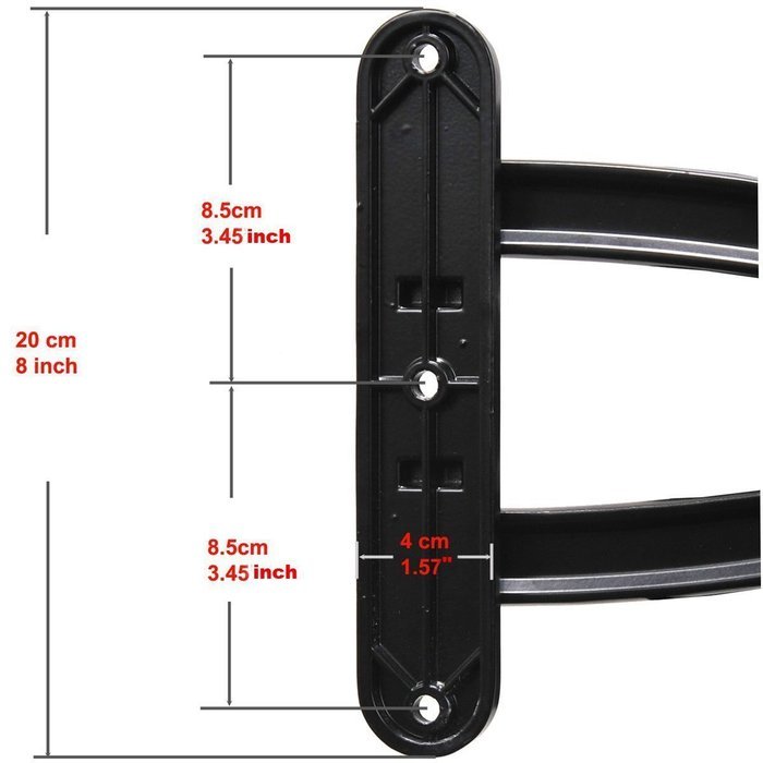 VideoSecu TV Wall Mount Articulating Arm Tilt Swivel Bracket for most 15-27" TV Monitor Display VESA 100X100 75X75... N5