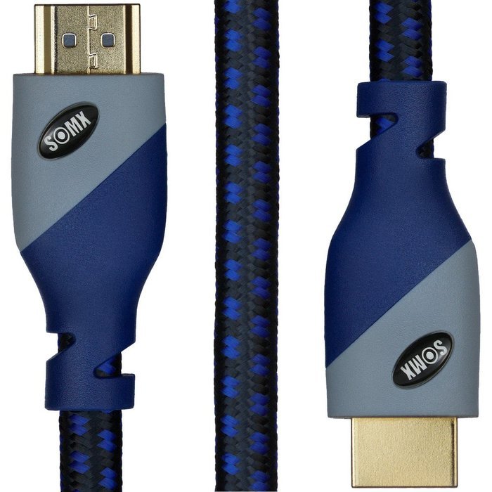 HDMI Cable 15FT (4K, HDMI 2.0 Ready) - Braided Cord - Category 2 High Speed with Ethernet & Audio Return Channel...