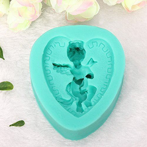 Silicone 3D Angel Baby Cake Mold Fondant Sugar Mould N2