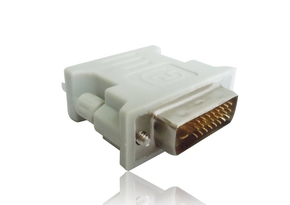 Male DVI-D to Female VGA Adapter (DVI 24+1 Pin)