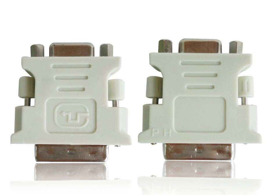 Male DVI-D to Female VGA Adapter (DVI 24+1 Pin) N2