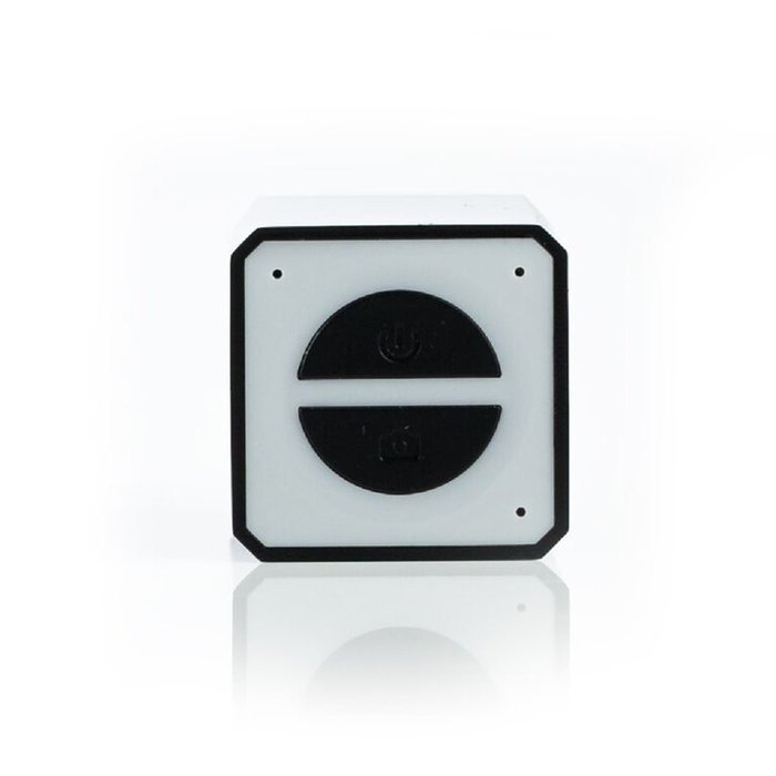 WOWWEE Cinemin Groove Cube Shutter Bluetooth Speaker, Black (1444) N4