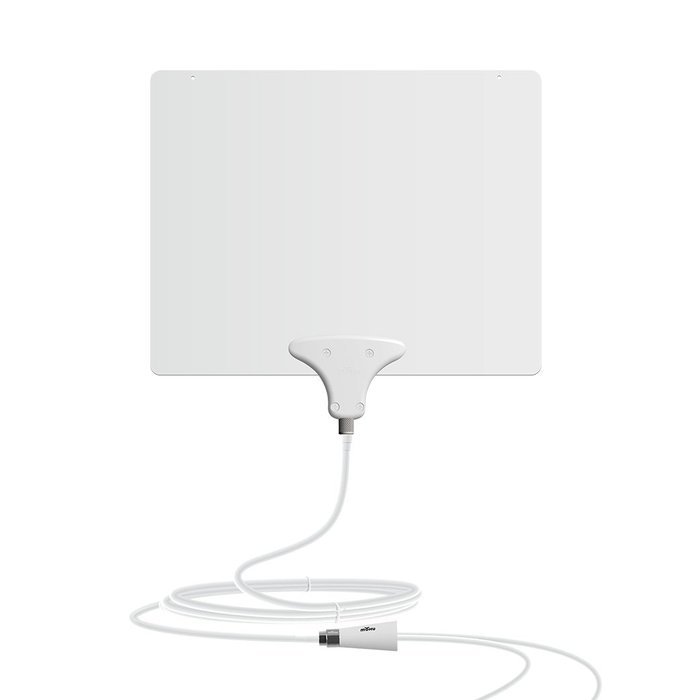 Mohu Leaf 50 TV Antenna, Indoor, Amplified, 50 Mile Range, Original Paper-thin, Reversible, Paintable, 4K-Ready...