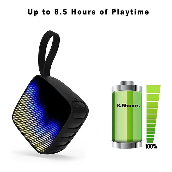 SOAIY S-51 Bluetooth Speaker,Portable Wireless Surround Sound Speaker,Stereo Speaker,Built-in Microphone AUX Jack... N5