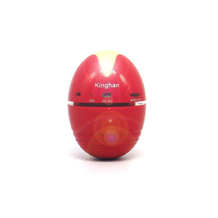 Kinghan&reg; Mini Handsfree LED Light Wireless Bluetooth Mp3 Speaker Outdoor Portable Easter Egg Tumbler Bluetooth... N5
