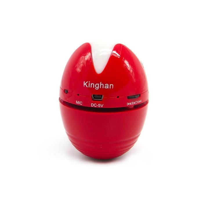 Kinghan&reg; Mini Handsfree LED Light Wireless Bluetooth Mp3 Speaker Outdoor Portable Easter Egg Tumbler Bluetooth... N6