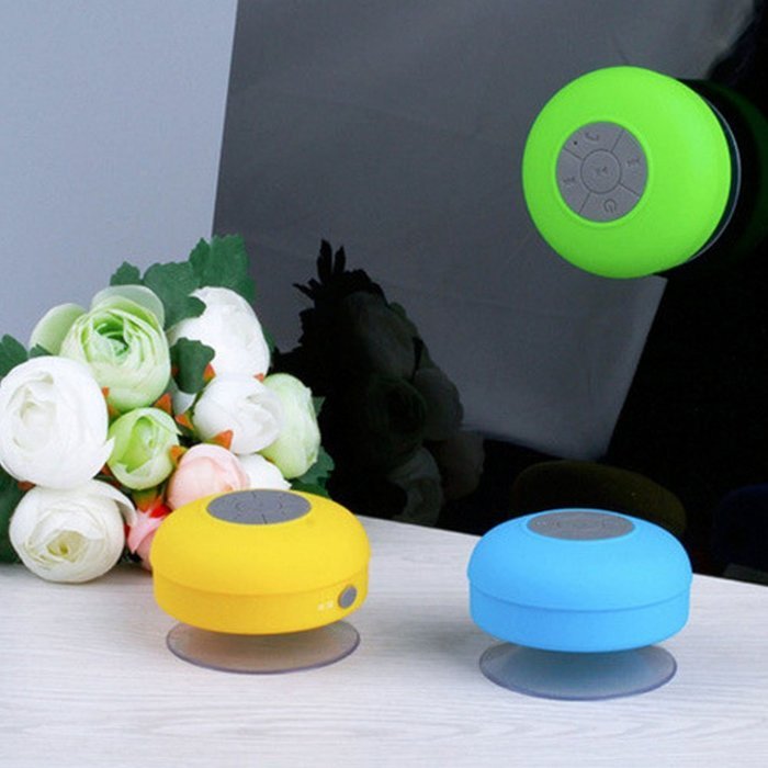Aolyty Mini Portable Waterproof Wireless Bluetooth 4.0 Shower Speaker with Dedicated Suction Cup Subwoofer Handsfree... N7