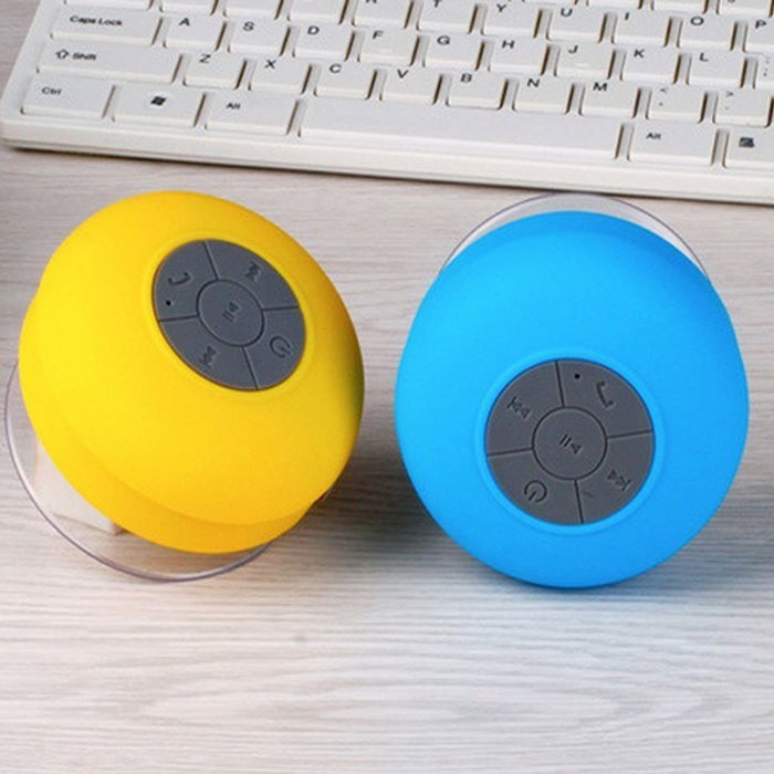 Aolyty Mini Portable Waterproof Wireless Bluetooth 4.0 Shower Speaker with Dedicated Suction Cup Subwoofer Handsfree... N12