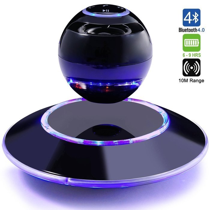 Levitating Portable Wireless Bluetooth Speakers, Floating Wireless Speaker with Microphone for Smartphone iphone...