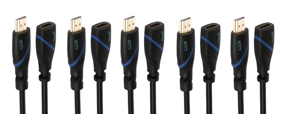 C&E 219312 HDMI Cable Category 2 (Full 1080P Capable) N2