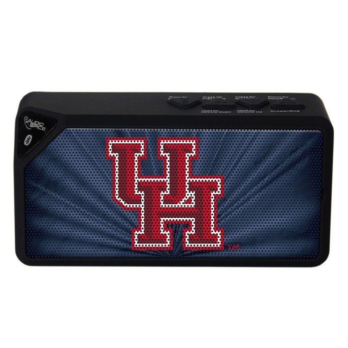 NCAA Houston Cougars BX-100 Bluetooth Speaker, Black