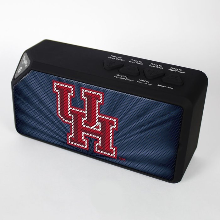 NCAA Houston Cougars BX-100 Bluetooth Speaker, Black N2