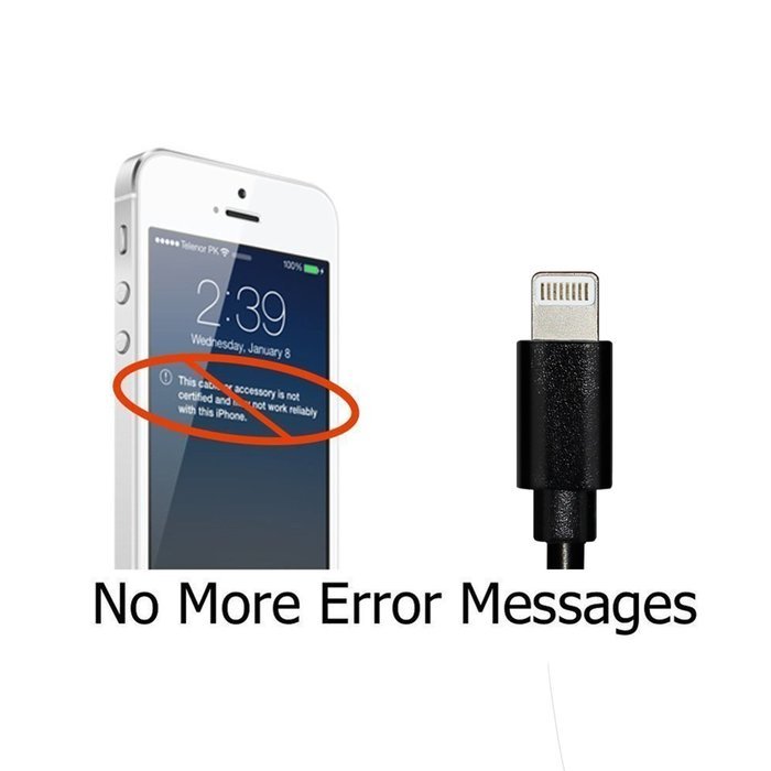 Lightning Cable for Apple Device, Upow Lightning To USB Charging Cable for All Apple Lightning Device, Short 0.2m... N9