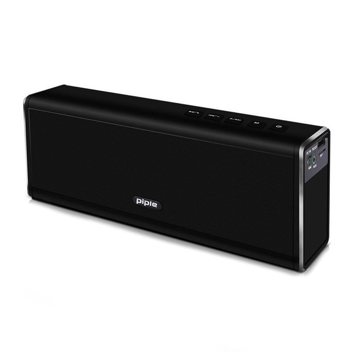 Portable Wireless Bluetooth Speaker Stereo Subwoofer Loudspeaker with Handsfree Call Voice Prompt TF Card Aux...