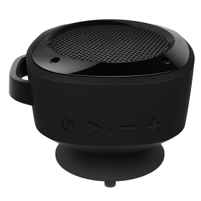 Divoom Airbeat-10 Water Resistant Bluetooth 3.0 Portable Speaker, with Suction Cup for Showers, Bike Mount speaker... N10
