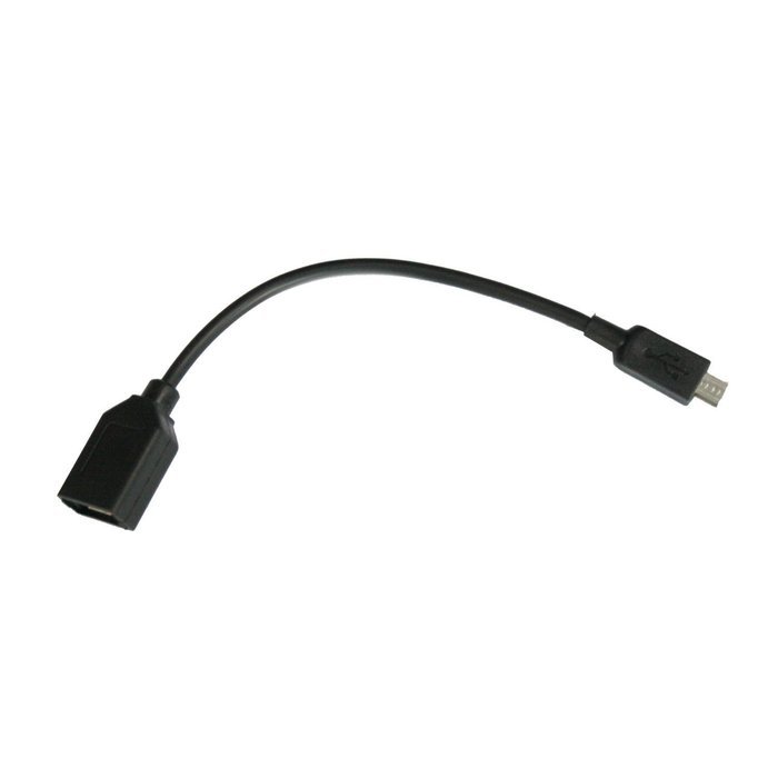 OTG USB 2.0 Cable for JBL CLIP Portable Bluetooth Speaker - 6 inches