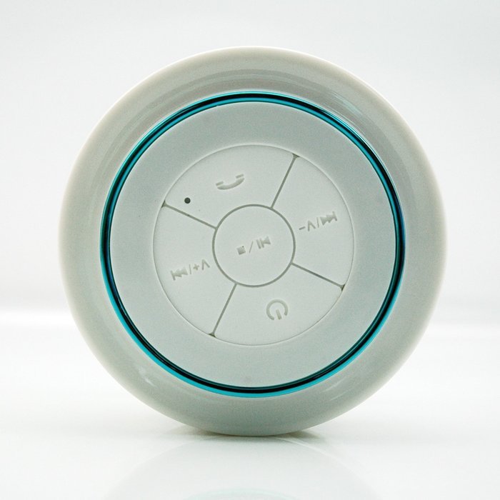 KONG KIM IPX7 100% Waterproof & Dust-proof Floating Bluetooth Shower Speaker - Compatible with all Bluetooth devices... N12