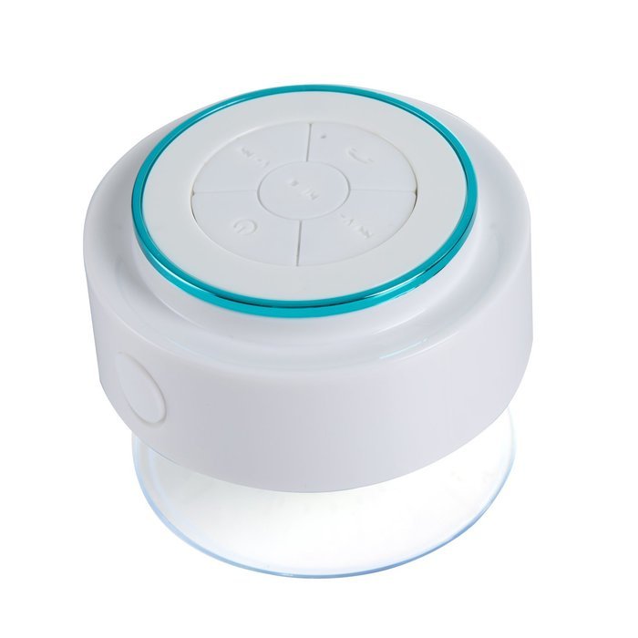 KONG KIM IPX7 100% Waterproof & Dust-proof Floating Bluetooth Shower Speaker - Compatible with all Bluetooth devices... N14